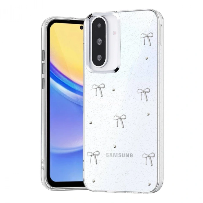 Samsung Galaxy A26 Fiyonk Desenli Kapak - Desen 1