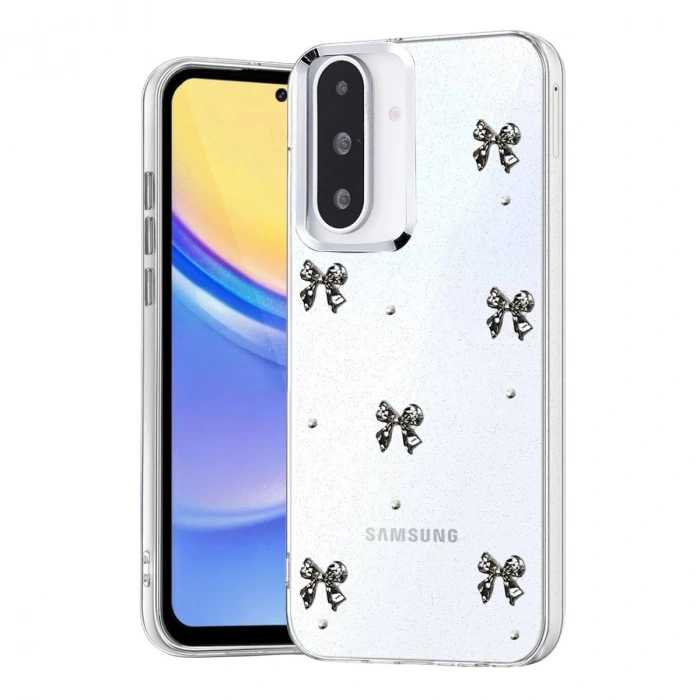 Samsung Galaxy A26 Fiyonk Desenli Kapak - Desen 5