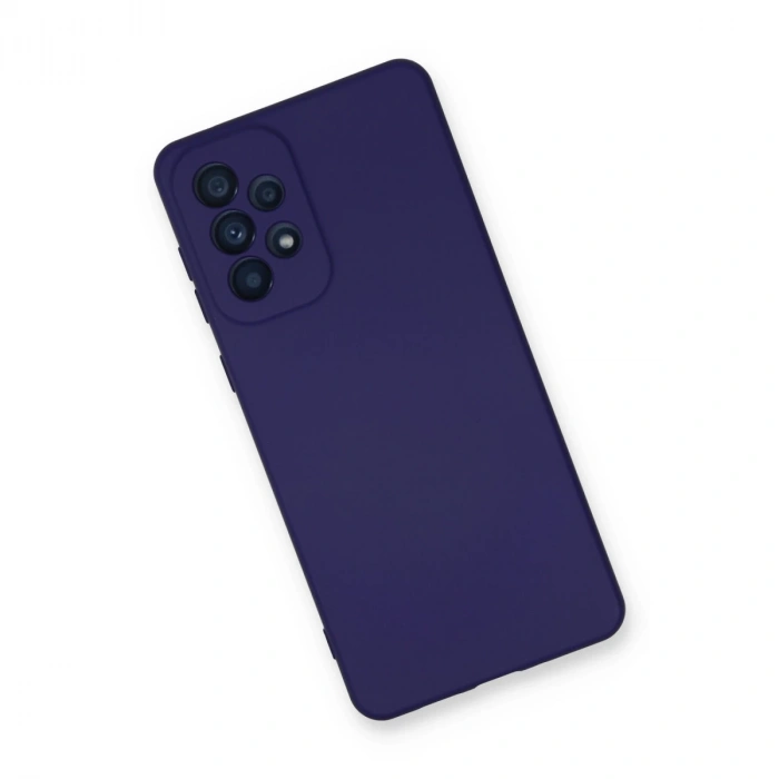 Samsung Galaxy A33 5g Kılıf Nano İçi Kadife Silikon - Mor