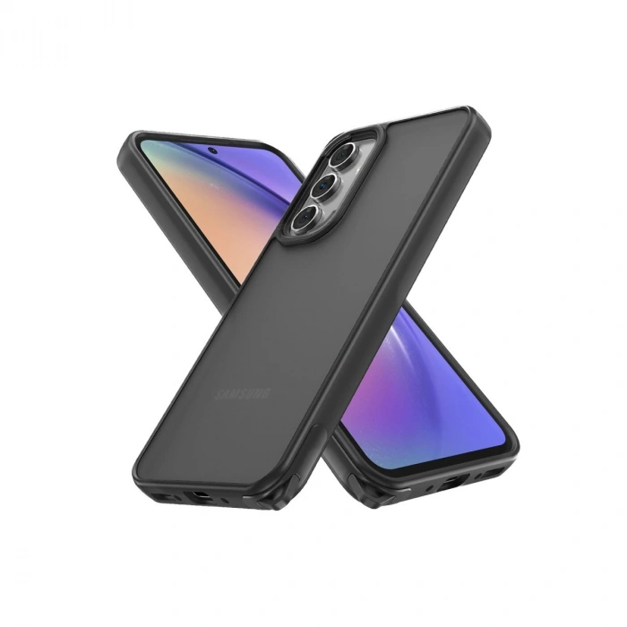 Samsung Galaxy A34 5g Kılıf Elegant Kapak - Siyah