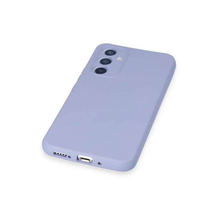 Samsung Galaxy A34 5g Kılıf Nano İçi Kadife Silikon - Lila
