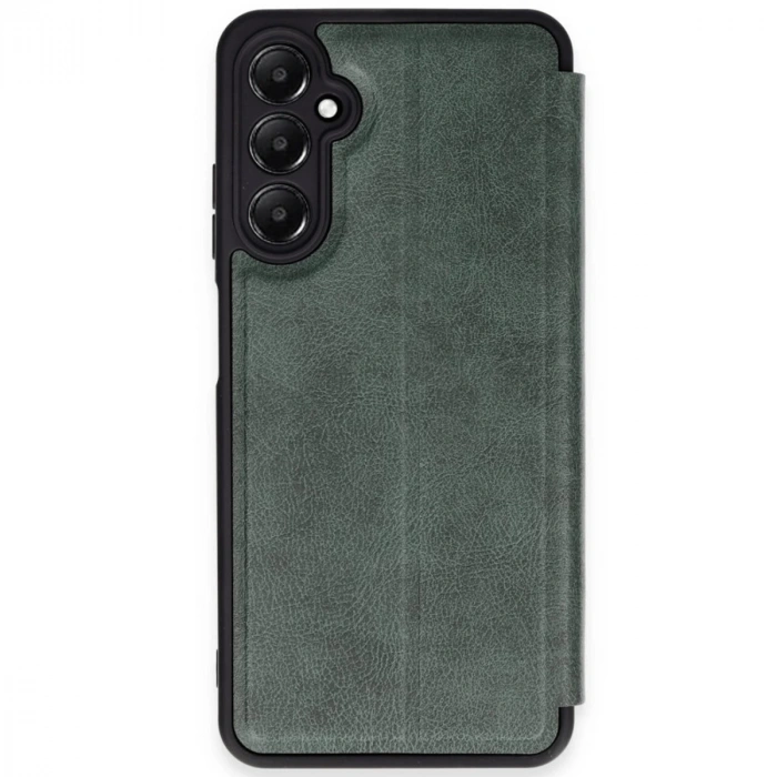 Samsung Galaxy A35 5g Kılıf Flip Cover - Koyu Yeşil
