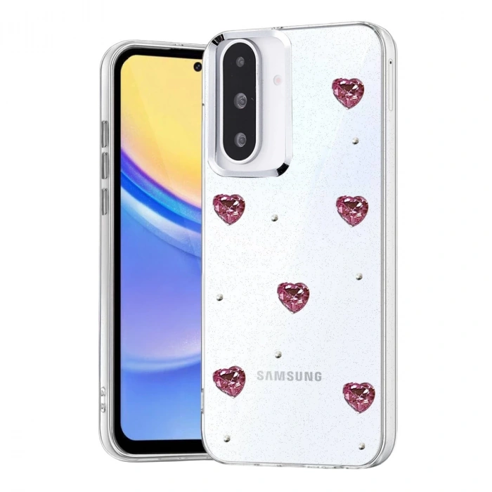 Samsung Galaxy A36 Fiyonk Desenli Kapak - Desen 7
