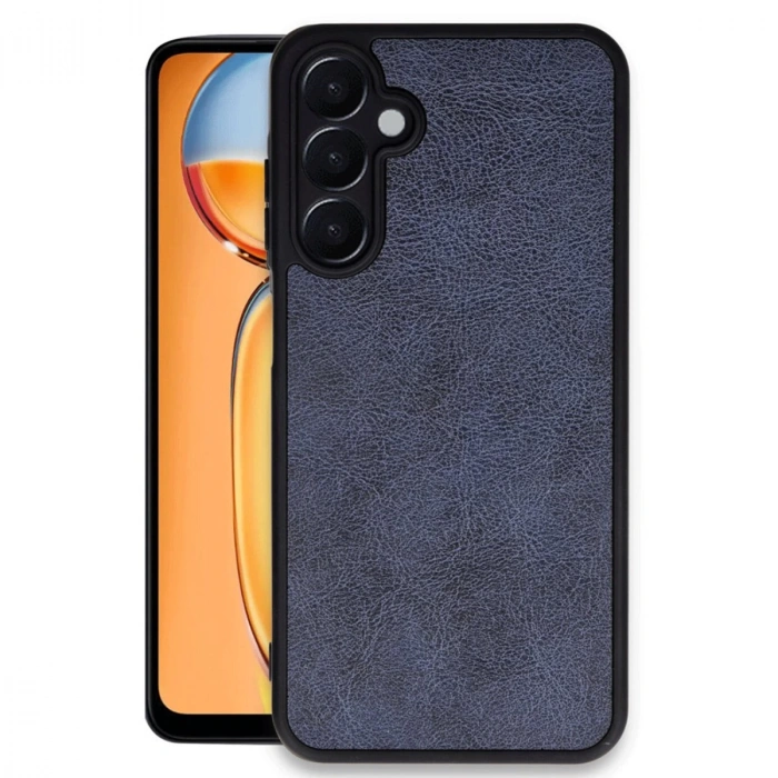 Samsung Galaxy A36 Kılıf Aras Deri Kapak - Lacivert