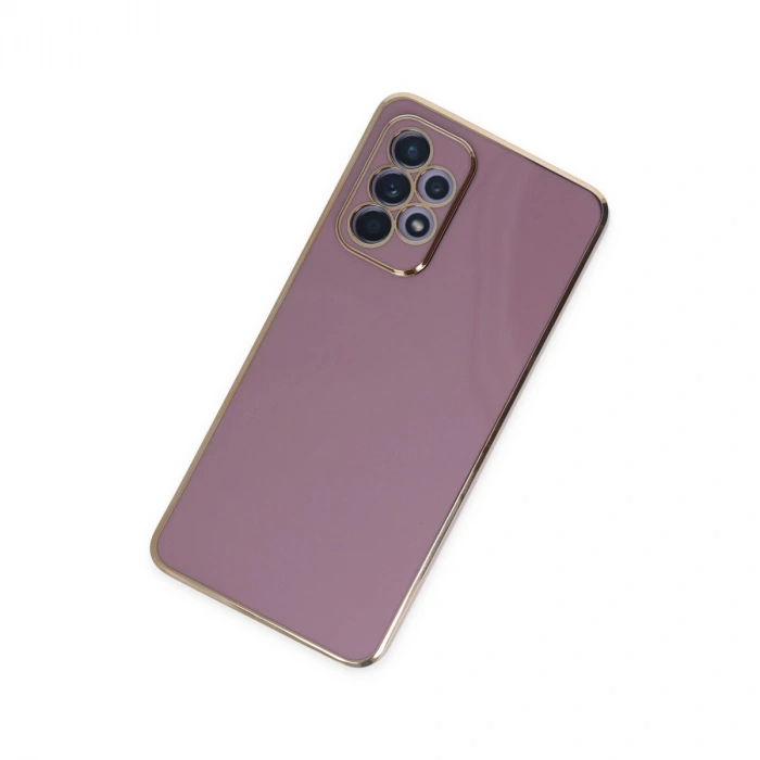 Samsung Galaxy A52 Kılıf Volet Silikon - Mor