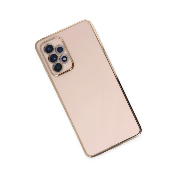 Samsung Galaxy A52 Kılıf Volet Silikon - Pembe