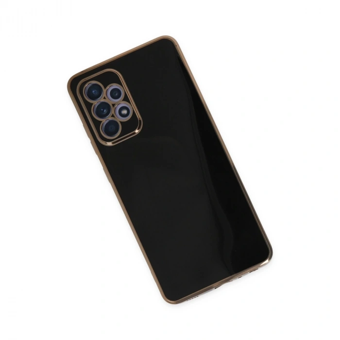 Samsung Galaxy A52 Kılıf Volet Silikon - Siyah