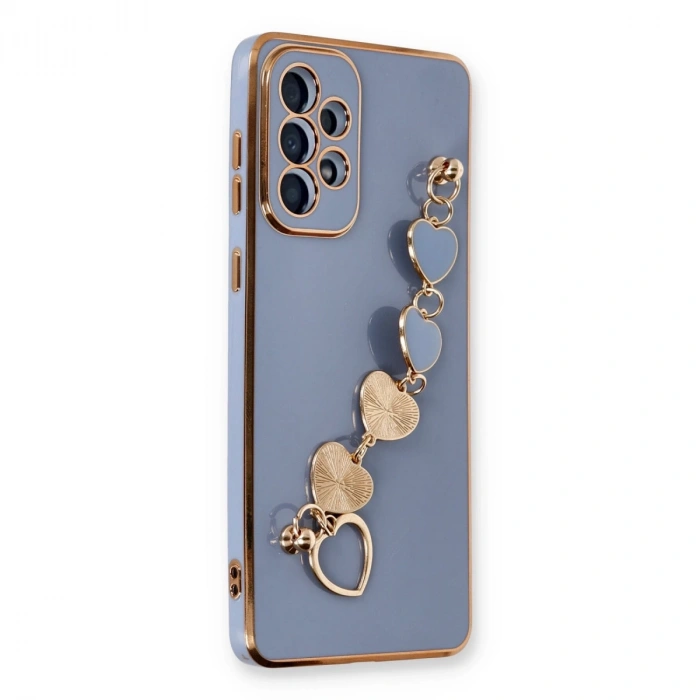 Samsung Galaxy A53 5g Kılıf Esila Silikon - Gri