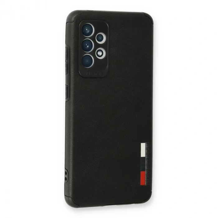 Samsung Galaxy A53 5g Kılıf Loop Deri Silikon - Siyah