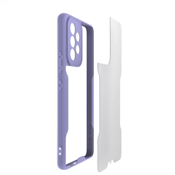 Samsung Galaxy A53 5g Kılıf Platin Silikon - Mavi