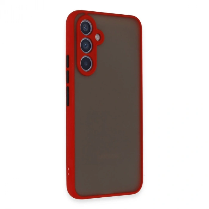 Samsung Galaxy A54 5g Kılıf Montreal Silikon Kapak - Kırmızı