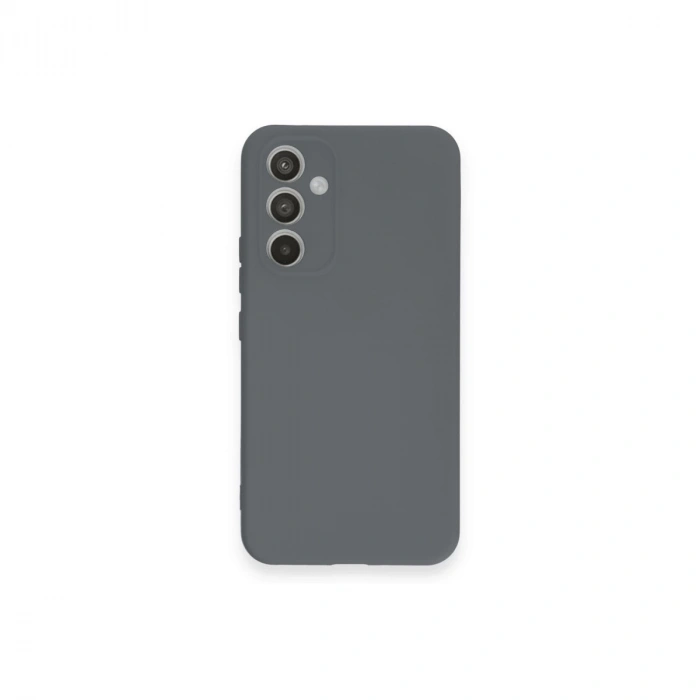 Samsung Galaxy A54 5g Kılıf Nano İçi Kadife Silikon - Gri