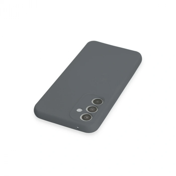 Samsung Galaxy A54 5g Kılıf Nano İçi Kadife Silikon - Gri