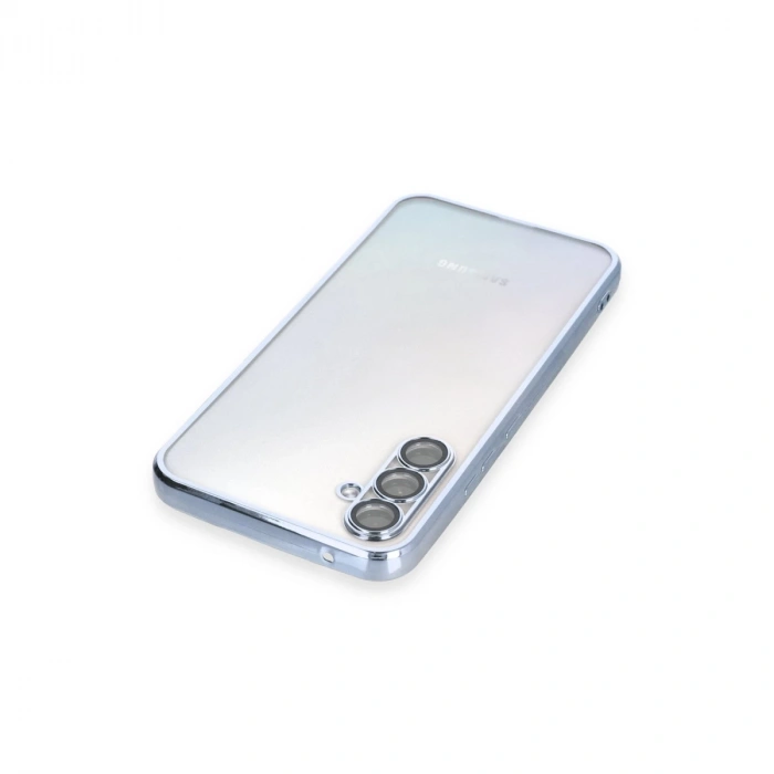 Samsung Galaxy A54 5g Kılıf Razer Lensli Silikon - Açık Mavi