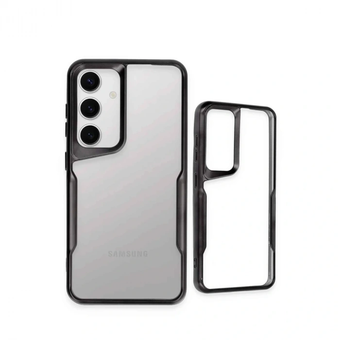 Samsung Galaxy A56 Kılıf Boyi Silikon Kapak - Titan Gri