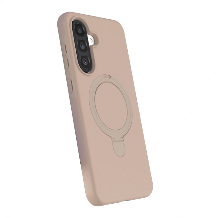 Samsung Galaxy A56 Regal Magsafe Standlı Kapak - Çöl Titanyum