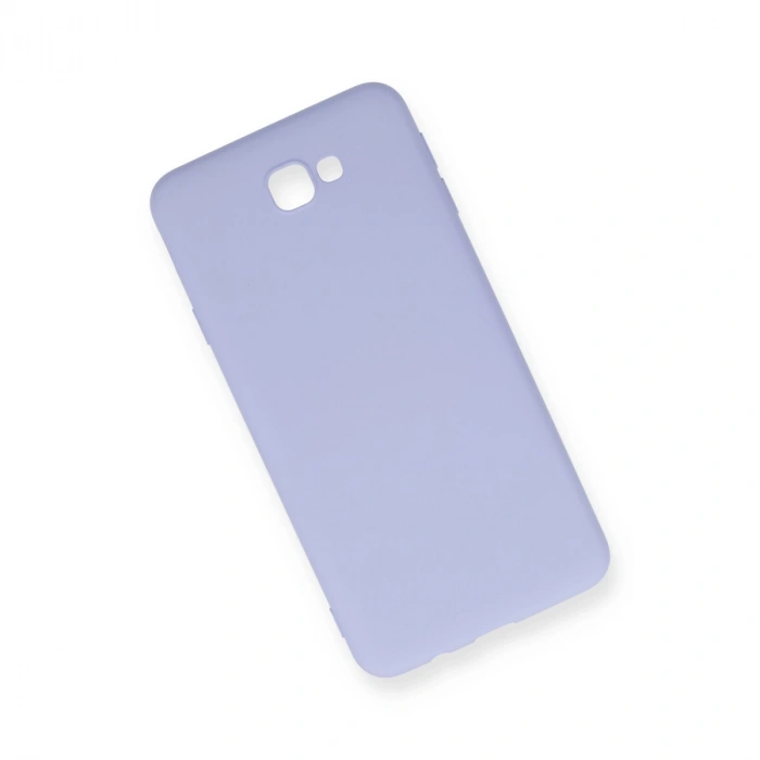 Samsung Galaxy J7 Prime Kılıf Nano İçi Kadife Silikon - Lila