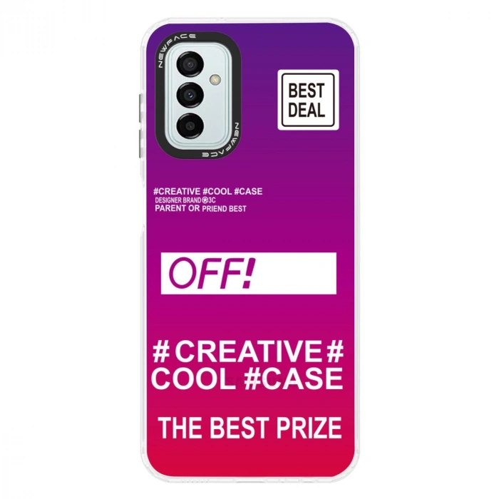 Samsung Galaxy M13 Kılıf Estoril Desenli Kapak - Estoril - 9