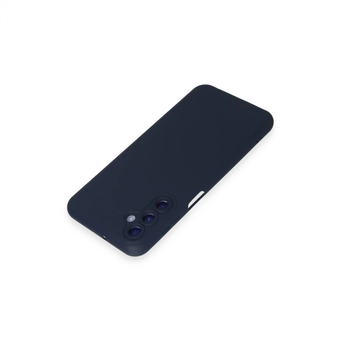 Samsung Galaxy M14 5g Kılıf Nano İçi Kadife Silikon - Lacivert