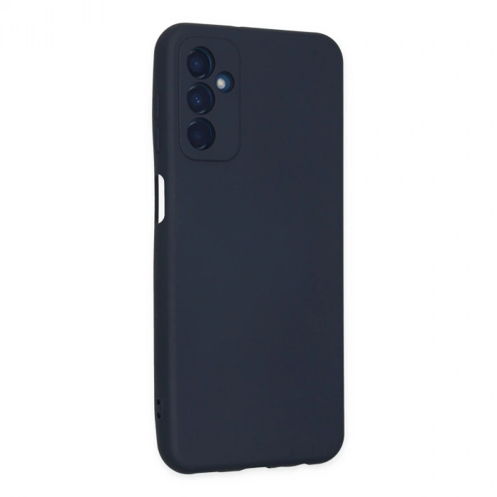 Samsung Galaxy M23 Kılıf Nano İçi Kadife Silikon - Lacivert