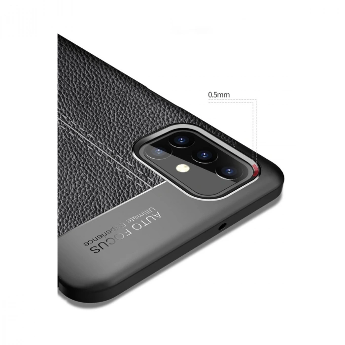 Samsung Galaxy M31s Kılıf Auto Focus Kapak - Siyah