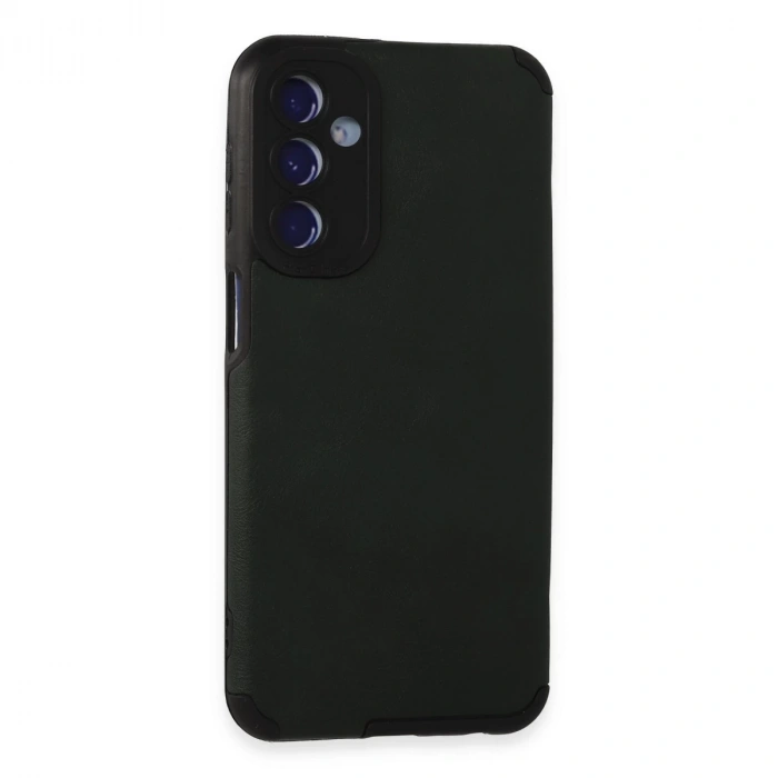 Samsung Galaxy M34 5g Kılıf Loop Deri Silikon - Yeşil