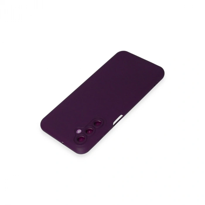 Samsung Galaxy M34 5g Kılıf Nano İçi Kadife Silikon - Mor