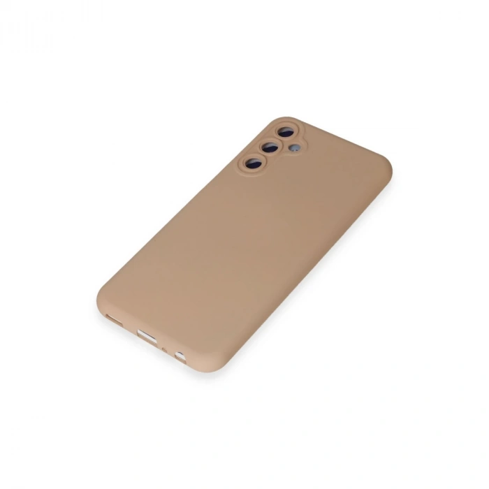 Samsung Galaxy M34 5g Kılıf Nano İçi Kadife Silikon - Pudra