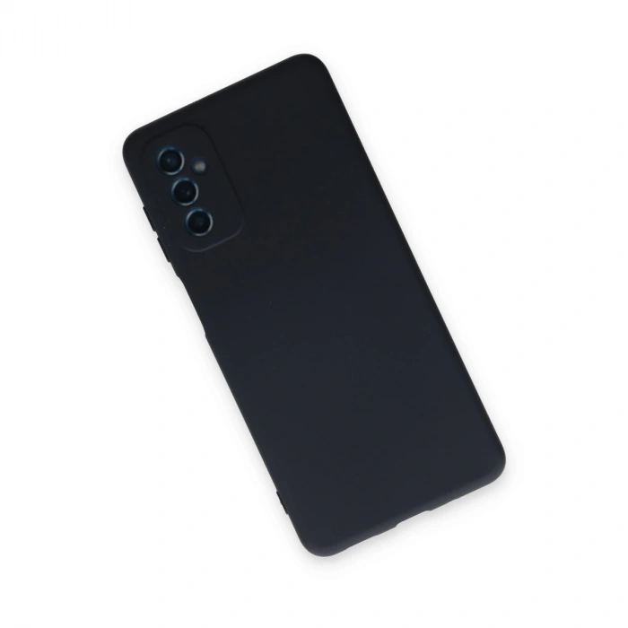 Samsung Galaxy M52 5g Kılıf Nano İçi Kadife Silikon - Lacivert