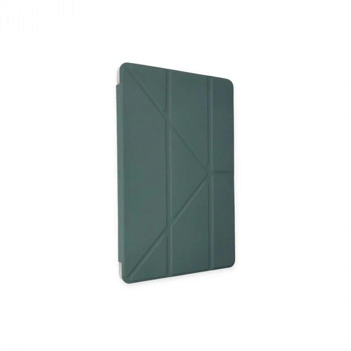 Samsung Galaxy P610 Tab S6 Lite 10.4 Kılıf Kalemlikli Mars Tablet Kılıfı - Koyu Yeşil