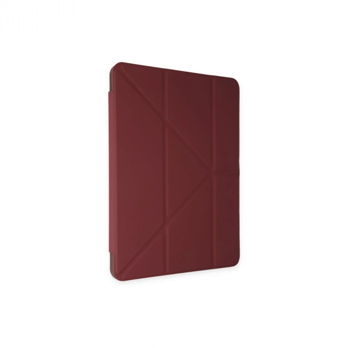 Samsung Galaxy P610 Tab S6 Lite 10.4 Kılıf Kalemlikli Mars Tablet Kılıfı - Mürdüm