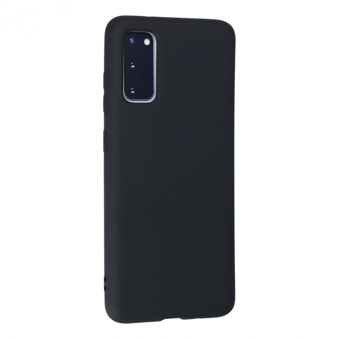 Samsung Galaxy S20 Kılıf Nano İçi Kadife Silikon - Lacivert