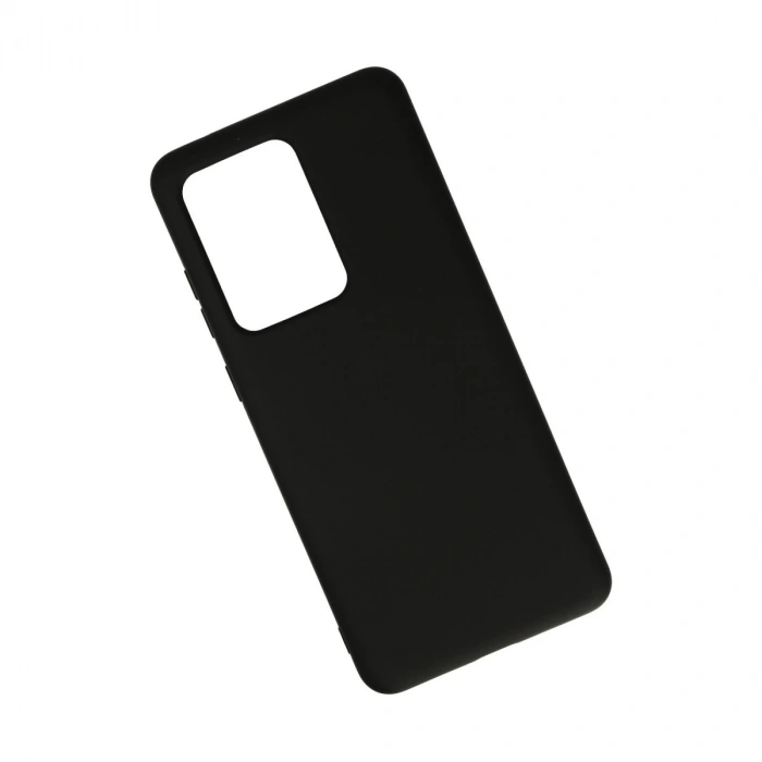 Samsung Galaxy S20 Ultra Kılıf Nano İçi Kadife Silikon - Siyah