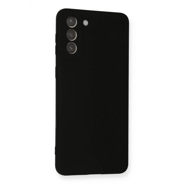 Samsung Galaxy S21 Plus Kılıf Nano İçi Kadife Silikon - Siyah