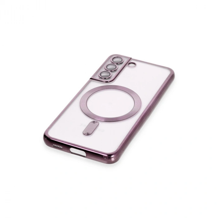 Samsung Galaxy S22 Kılıf Kross Magneticsafe Kapak - Mor