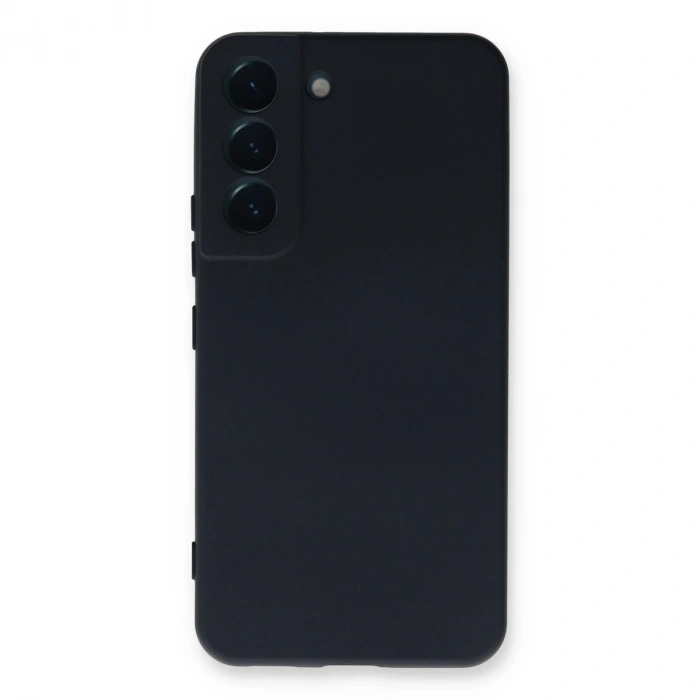 Samsung Galaxy S22 Plus Kılıf Nano İçi Kadife Silikon - Lacivert