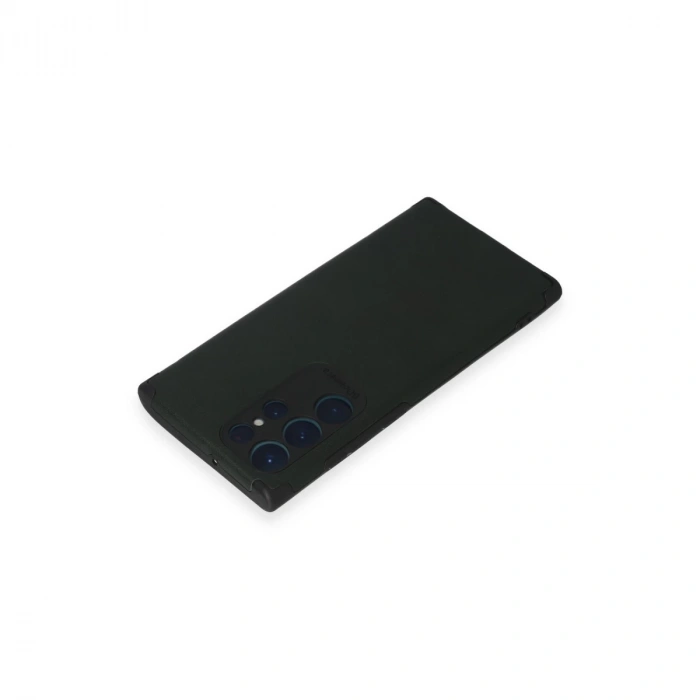 Samsung Galaxy S22 Ultra Kılıf Loop Deri Silikon - Yeşil