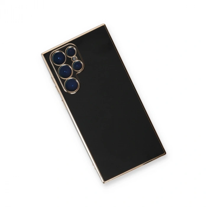 Samsung Galaxy S22 Ultra Kılıf Volet Silikon - Siyah