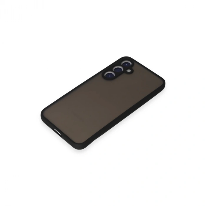 Samsung Galaxy S23 Fe Kılıf Montreal Silikon Kapak - Siyah