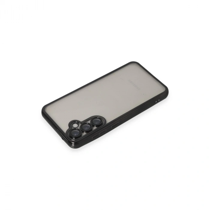 Samsung Galaxy S23 Fe Kılıf Razer Lensli Silikon - Siyah