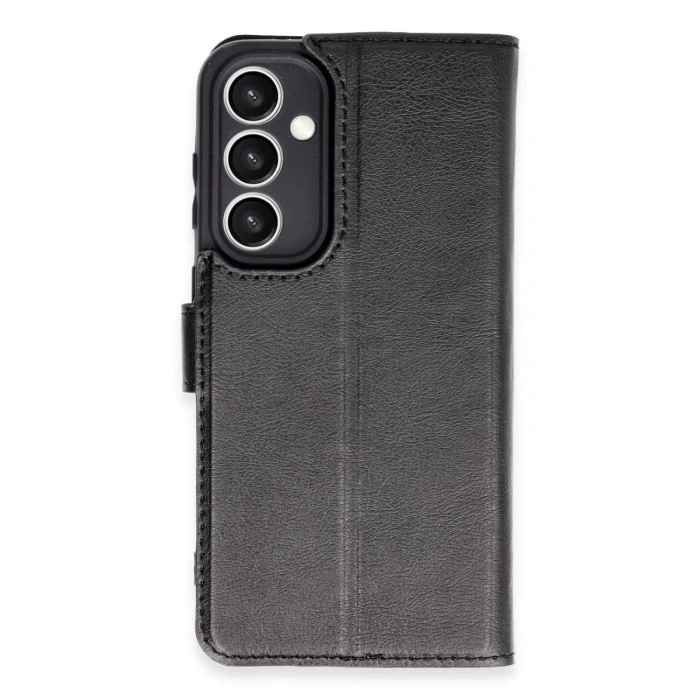 Samsung Galaxy S23 Fe Kılıf Trend S Plus Kapaklı Kılıf - Siyah