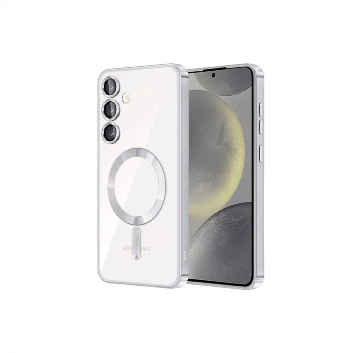 Samsung Galaxy S23 Kılıf Kross Magneticsafe Kapak - Titan Gri