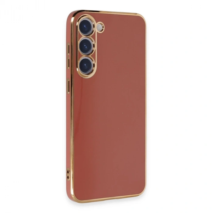 Samsung Galaxy S23 Kılıf Volet Silikon - Kırmızı