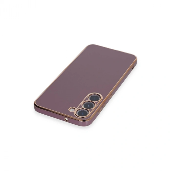 Samsung Galaxy S23 Kılıf Volet Silikon - Mor