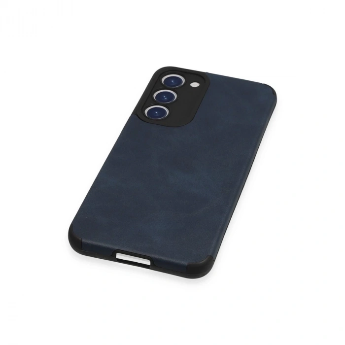 Samsung Galaxy S23 Plus Kılıf Loop Deri Silikon - Lacivert