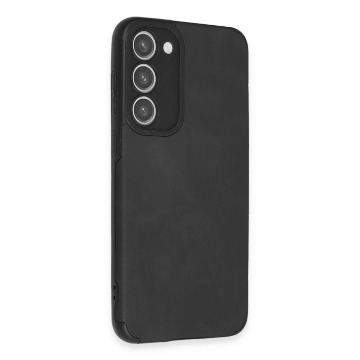 Samsung Galaxy S23 Plus Kılıf Loop Deri Silikon - Siyah
