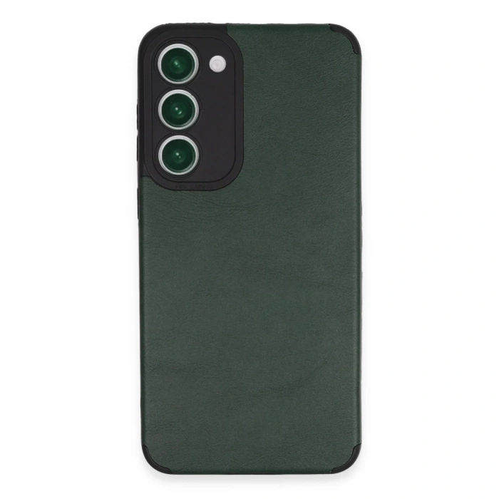 Samsung Galaxy S23 Plus Kılıf Loop Deri Silikon - Yeşil