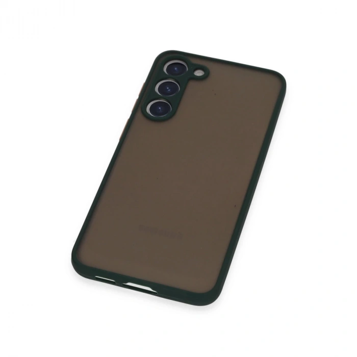 Samsung Galaxy S23 Plus Kılıf Montreal Silikon Kapak - Yeşil