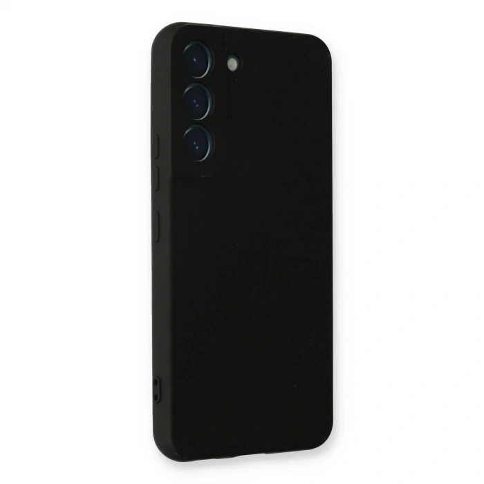 Samsung Galaxy S23 Plus Kılıf Nano İçi Kadife Silikon - Siyah