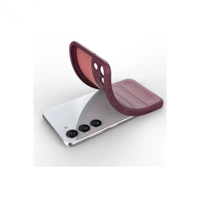 Samsung Galaxy S23 Plus Kılıf Optimum Silikon - Bordo
